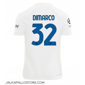 Inter Milan Federico Dimarco #32 Vieraspaita 2023-24 Lyhythihainen